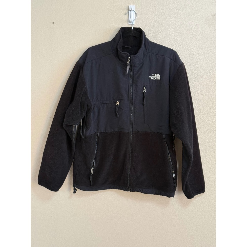 The North Face Denali Fleece Jacket Mens Medium Black Full Zip RN61661